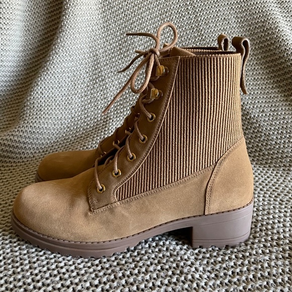Cole Haan Camea II Combat Boots - Picture 4 of 9